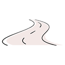 Icon that symbolizes a path.